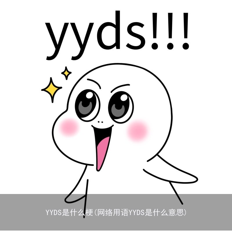 YYDS是什么梗(网络用语YYDS是什么意思)yyds的意思