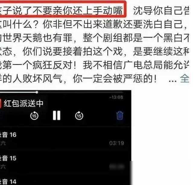 惊爆！沈导陪睡门录音曝光，多名女演员聊天记录揭秘娱乐圈内幕