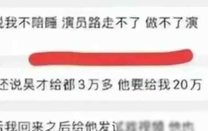 惊爆！沈导陪睡门录音曝光，多名女演员聊天记录揭秘娱乐圈内幕